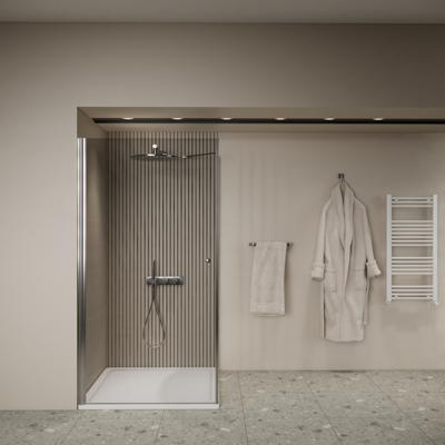 Douchecabine | BWS Gusma | 1 Deur | 80x80x190 cm | Chroom Boss & Wessing