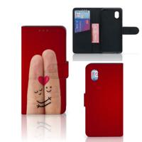 Alcatel 1B (2020) | Wallet Case | met Pasjes | Liefde - Origineel Romantisch Cadeau