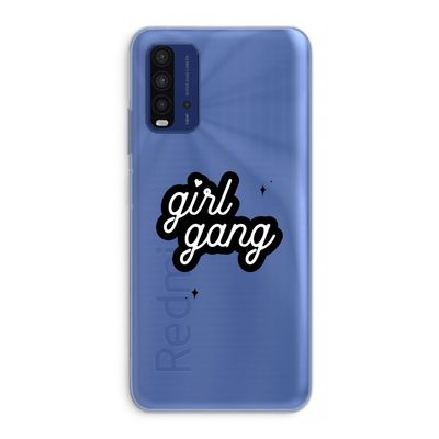 Girl Gang: Xiaomi Redmi 9T Transparant Hoesje