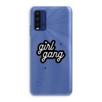 Girl Gang: Xiaomi Redmi 9T Transparant Hoesje