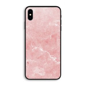 Roze marmer: iPhone XS Max Biologisch afbreekbaar hoesje