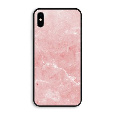 Roze marmer: iPhone XS Max Biologisch afbreekbaar hoesje