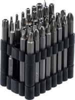 BGS technic bit set long external hexagon 1/4" (6.3 mm) 32 pcs.