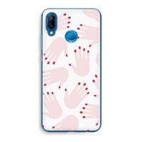Hands pink: Huawei P20 Lite Transparant Hoesje