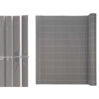 Iber Garden tuin schutting / scheidingswand - Bamboe - 100 x 300 cm - grijs