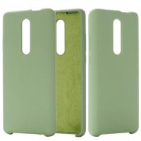 Effen kleur Liquid silicone dropproof beschermende case voor Xiaomi Redmi K20/K20 Pro/mi 9T/mi 9T Pro (groen)