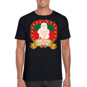 Foute kerstkleding t-shirt Me Too discussie voor heren