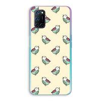 Vogeltjes: Oppo A52 Transparant Hoesje