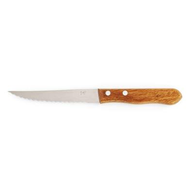 Vleesmes Amefa Steak Madera Staal Metaal 12 Stuks 20,5 cm (Pack 12x)