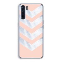 Marmeren pijlen: Oppo A91 Transparant Hoesje