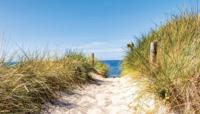 Strandpad 130x70cm Tuinschilderij - Customize it
