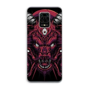 Hell Hound and Serpents: Xiaomi Redmi Note 9 Pro Transparant Hoesje