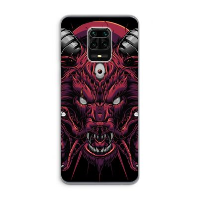 Hell Hound and Serpents: Xiaomi Redmi Note 9 Pro Transparant Hoesje