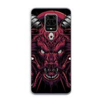 Hell Hound and Serpents: Xiaomi Redmi Note 9 Pro Transparant Hoesje