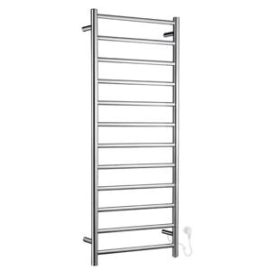 Smedbo Dry Handdoekradiator - 50x121.2x11.2cm - ophangen - RVS Gepolijst Edelstaal FK701