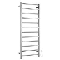 Smedbo Dry Handdoekradiator - 50x121.2x11.2cm - ophangen - RVS Gepolijst Edelstaal FK701