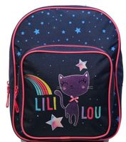 Bagtrotter rugzak Lililou 23 x 31 x 8 cm polyester marineblauw - thumbnail