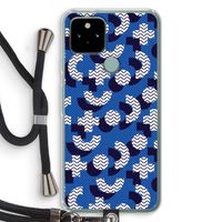8-bit N°5: Pixel 5 Transparant Hoesje met koord