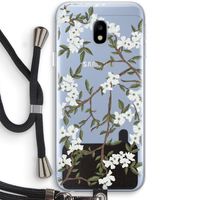 Blossoming spring: Samsung Galaxy J3 (2017) Transparant Hoesje met koord