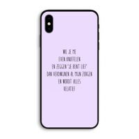 Relatief: iPhone XS Max Biologisch afbreekbaar hoesje