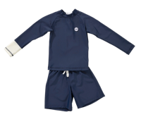 Tenue Soleil UV Set Blauw 8-10 jaar