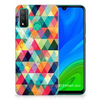 Huawei P Smart 2020 TPU bumper Geruit - thumbnail