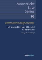 Het stopzetten van KEI-civiel nader bezien - D.A. Groenwoud - eBook (9789089745323) - thumbnail