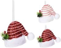 Muts foam 10 cm 2ass kl kerstversiering - Nampook