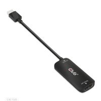 Club 3D HDMI + Micro USB naar DisplayPort Active Adapter adapter 4K120Hz / 8K30Hz M/F - thumbnail