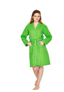 Groene kimono badjas dames-m