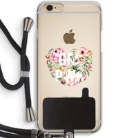 GRL PWR Flower: iPhone 6 / 6S Transparant Hoesje met koord