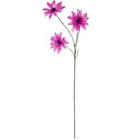 Kunstbloem Dahlia paars 86 cm | 12 stuks