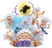 One Piece World Collectable Figure Premium PVC Statue Monkey D. Luffy Gear 5 Special