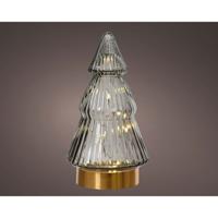 Lumineo LED Boom Glas/Grijs/Goud