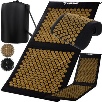 Trizand Acupressuur mat - 115 x 40 cm - spijkermat - massageballen - massagekussen - gezondheidsmat