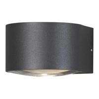 Gela wandlamp antraciet 6.5cm - Konstsmide Gela wandlamp antraciet 6.5cm - Konstsmide