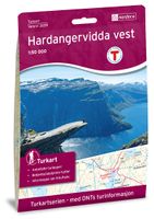 Wandelkaart 2659 Turkart Hardangervidda Vest | Nordeca - thumbnail