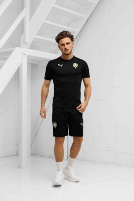 Marokko Trainingsset Senior Zwart 2025/2026 - Maat S - Kleur: Zwart | Soccerfanshop