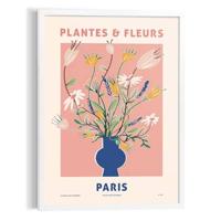 Reinders - Parisian Fleurs - Schilderij 70x50cm Wit