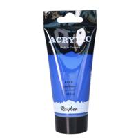 Acrylverf/hobbyverf op waterbasis - kobalt blauw - 75 ml - Schilderen/knutselen