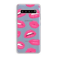 Bite my lip: Samsung Galaxy S10 5G Transparant Hoesje