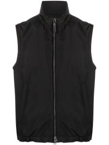 Canali gilet matelassé à fermeture zippée - Noir