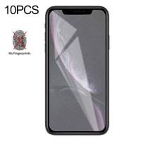 10 STKS niet-volledige matte Frosted gehard glas film voor iPhone XR/XIR (2019)