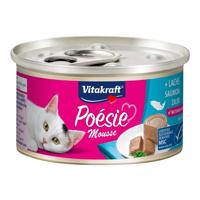 VITAKRAFT Poésie Mousse Salmon - nat kattenvoer - 85g