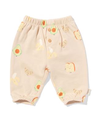 HEMA Newborn broek ontbijt ecru (ecru)