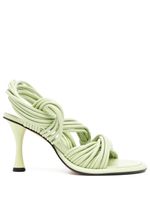 Proenza Schouler sandales Pipe 90 mm à brides - Vert - thumbnail