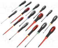 Bahco schroevendraaierset xl | be-9877 - 15-delig