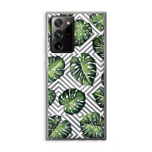 Geometrische jungle: Samsung Galaxy Note 20 Ultra / Note 20 Ultra 5G Transparant Hoesje