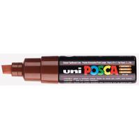 Paintmarker Uni POSCA PC8K breed schuin bruin