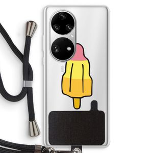 Raketijsje: Huawei P50 Pro Transparant Hoesje met koord